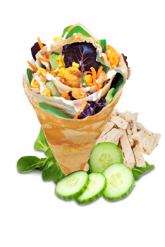 Chicken Thai Crepe