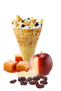 Fuji Apple Pie Crepe