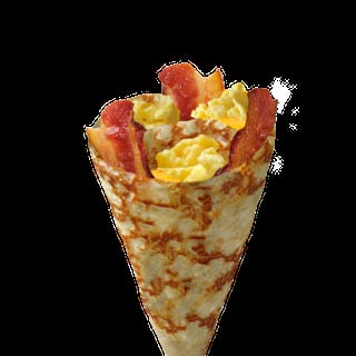 3. Bacon & Egg & Cheese Crêpe