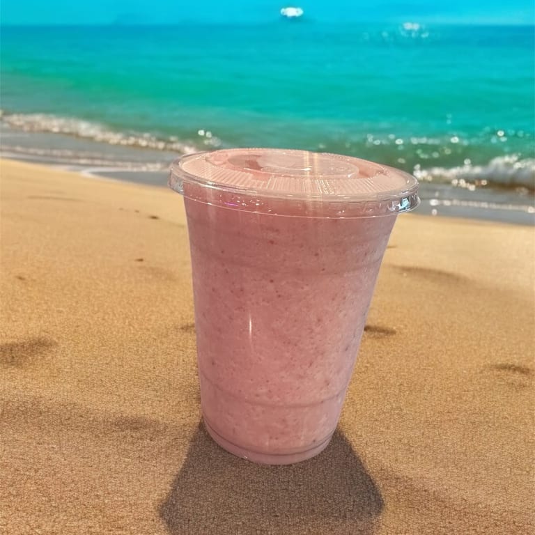 Indulge in Our Strawberry Smoothie