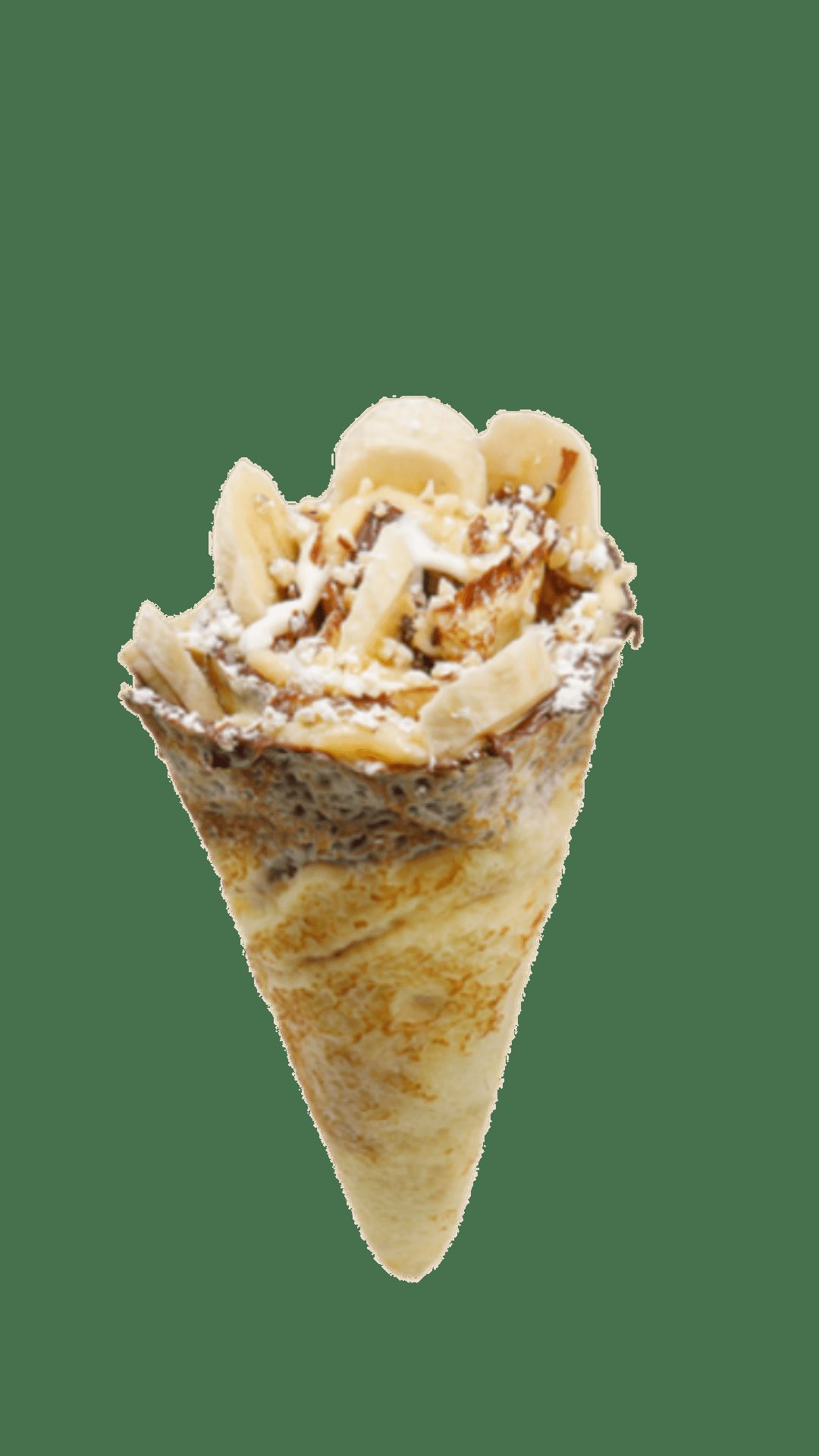 13. Almond Banana Nutella.