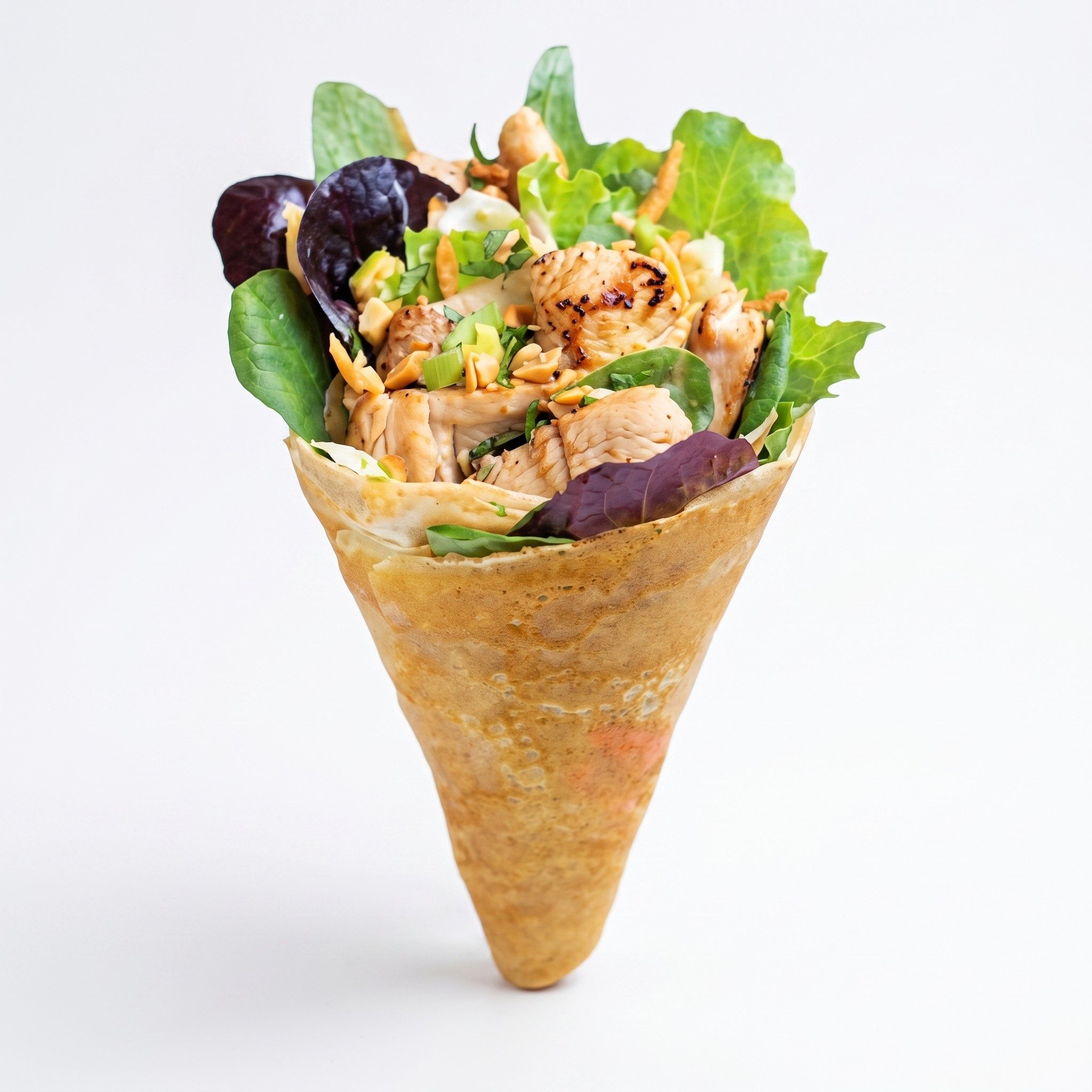 Chicken Teriyaki Crêpe.
