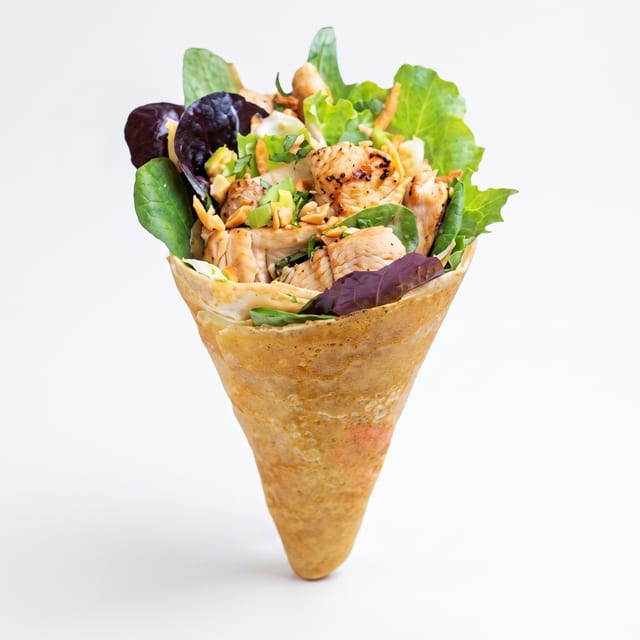 Chicken Teriyaki Crêpe.