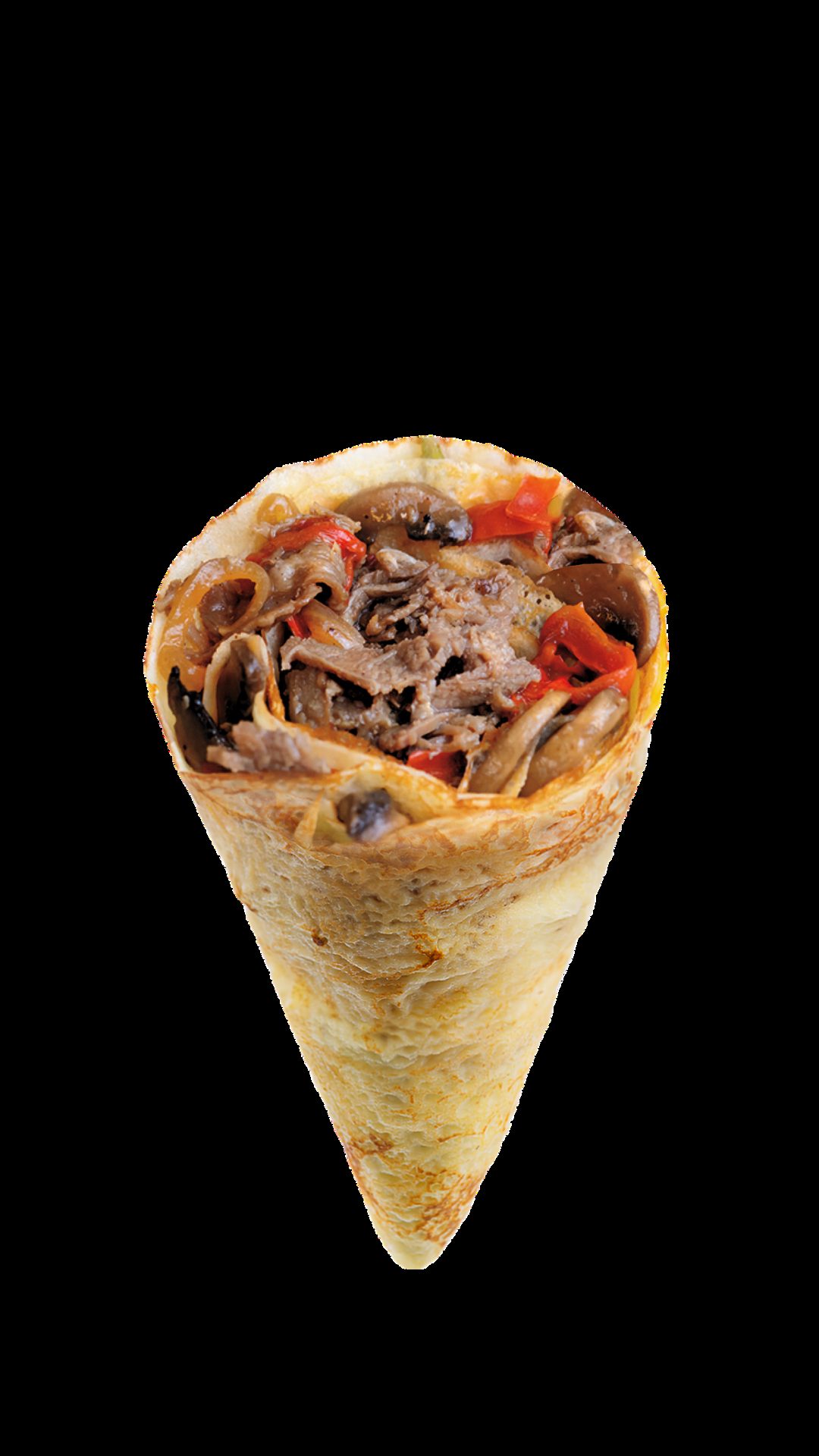 Philly Cheesesteak Crêpe.