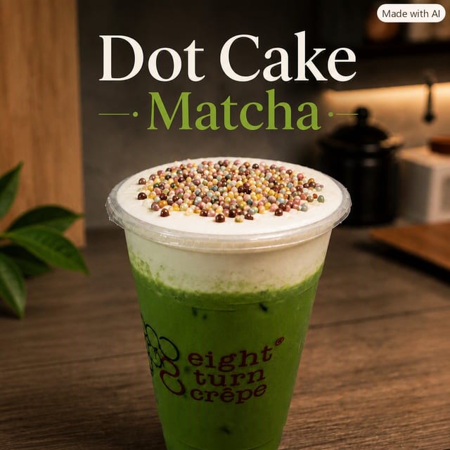 Dot Cake Matcha.