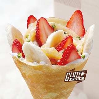 17. Strawberry Banana Crepe (GF)
