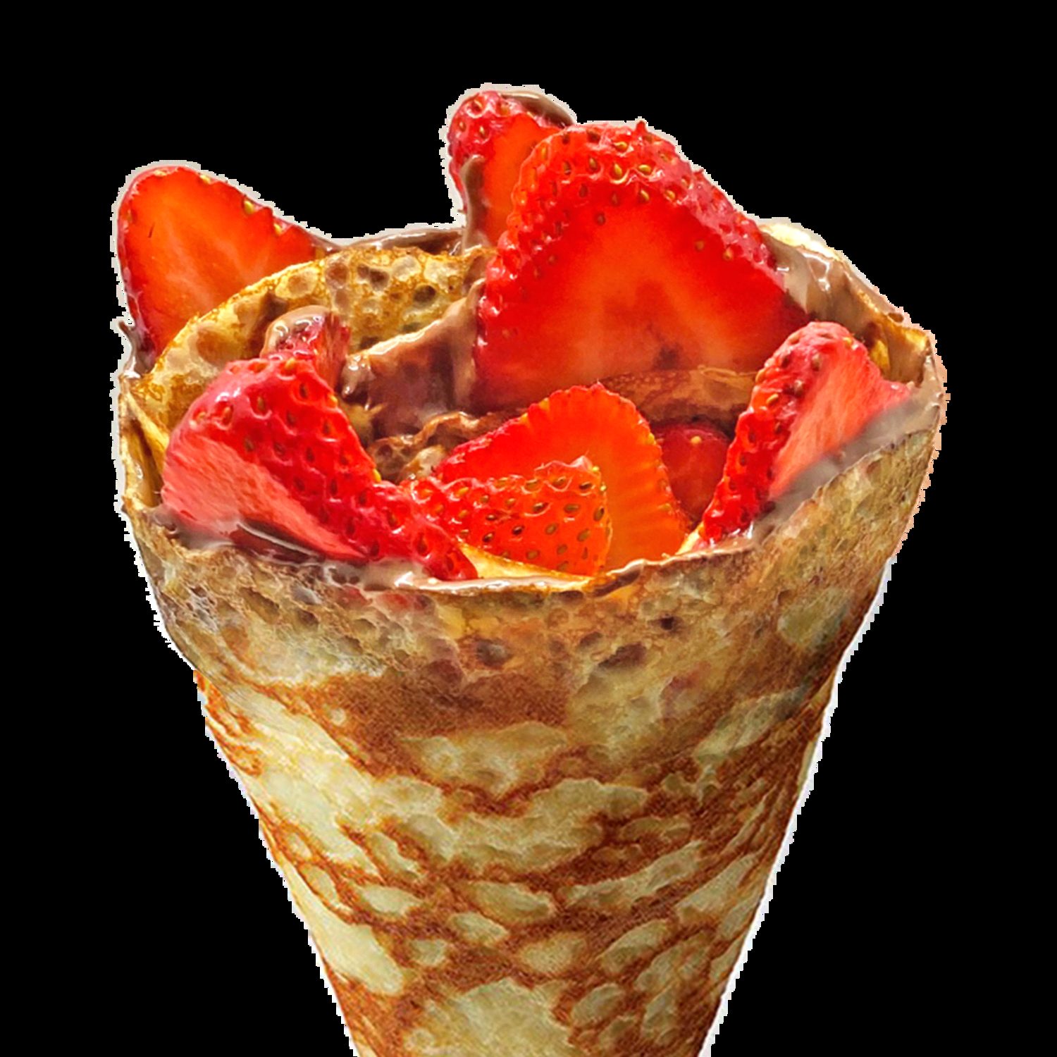 Simply Strawberry & Nutella Crêpe.