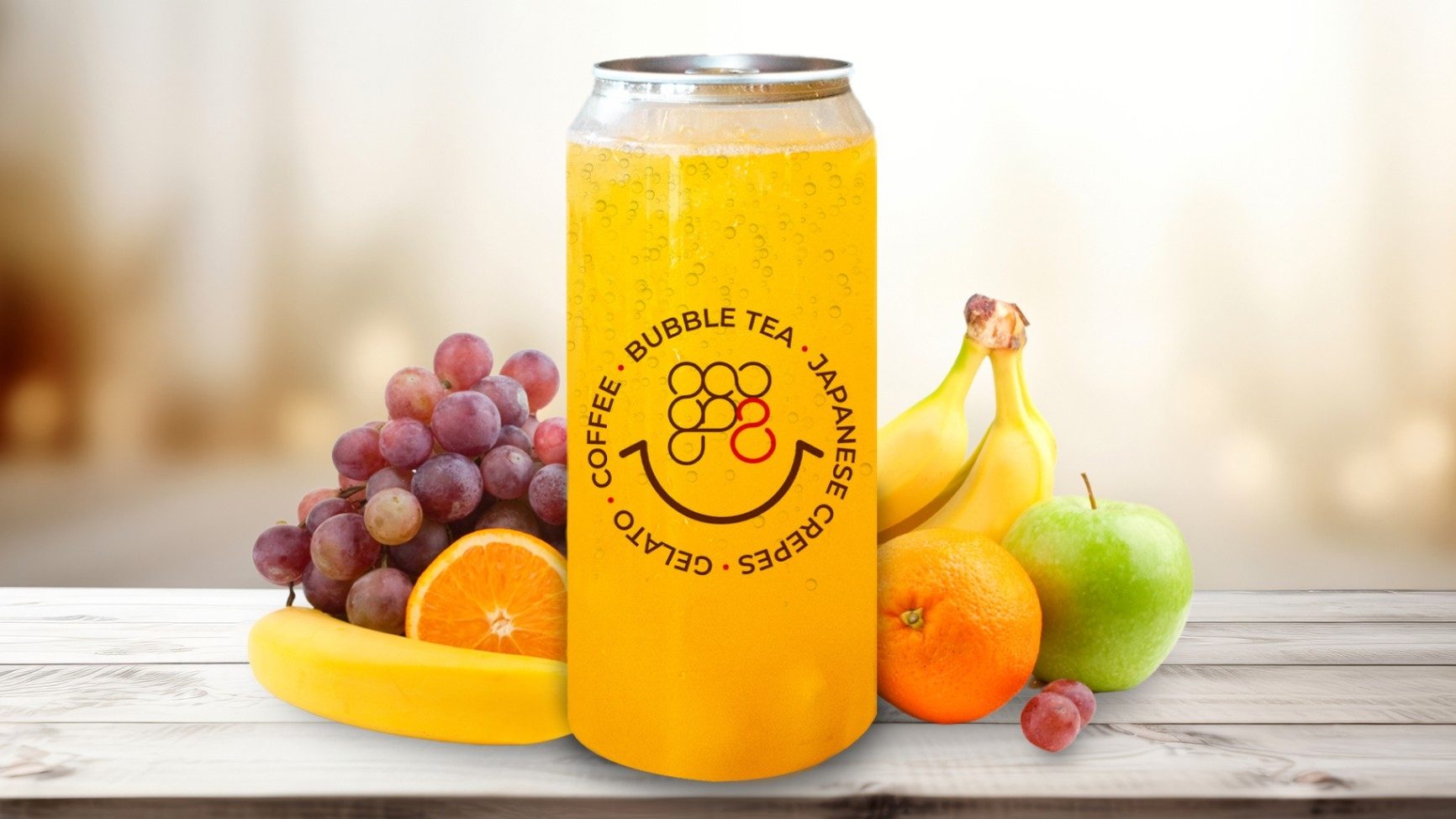 Tropical Sparkling Juice.