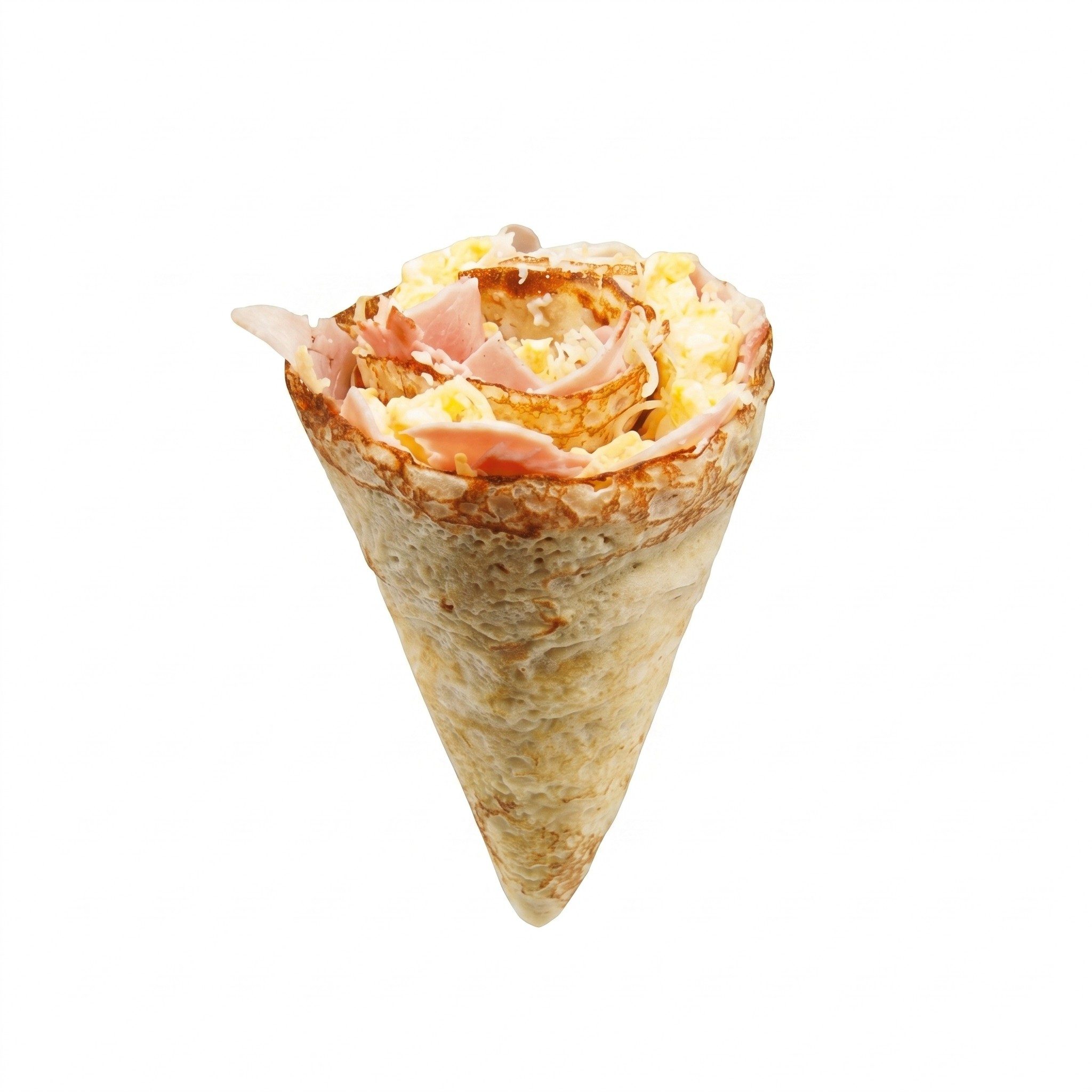 Osaka Ham or Turkey & Cheese Crêpe.