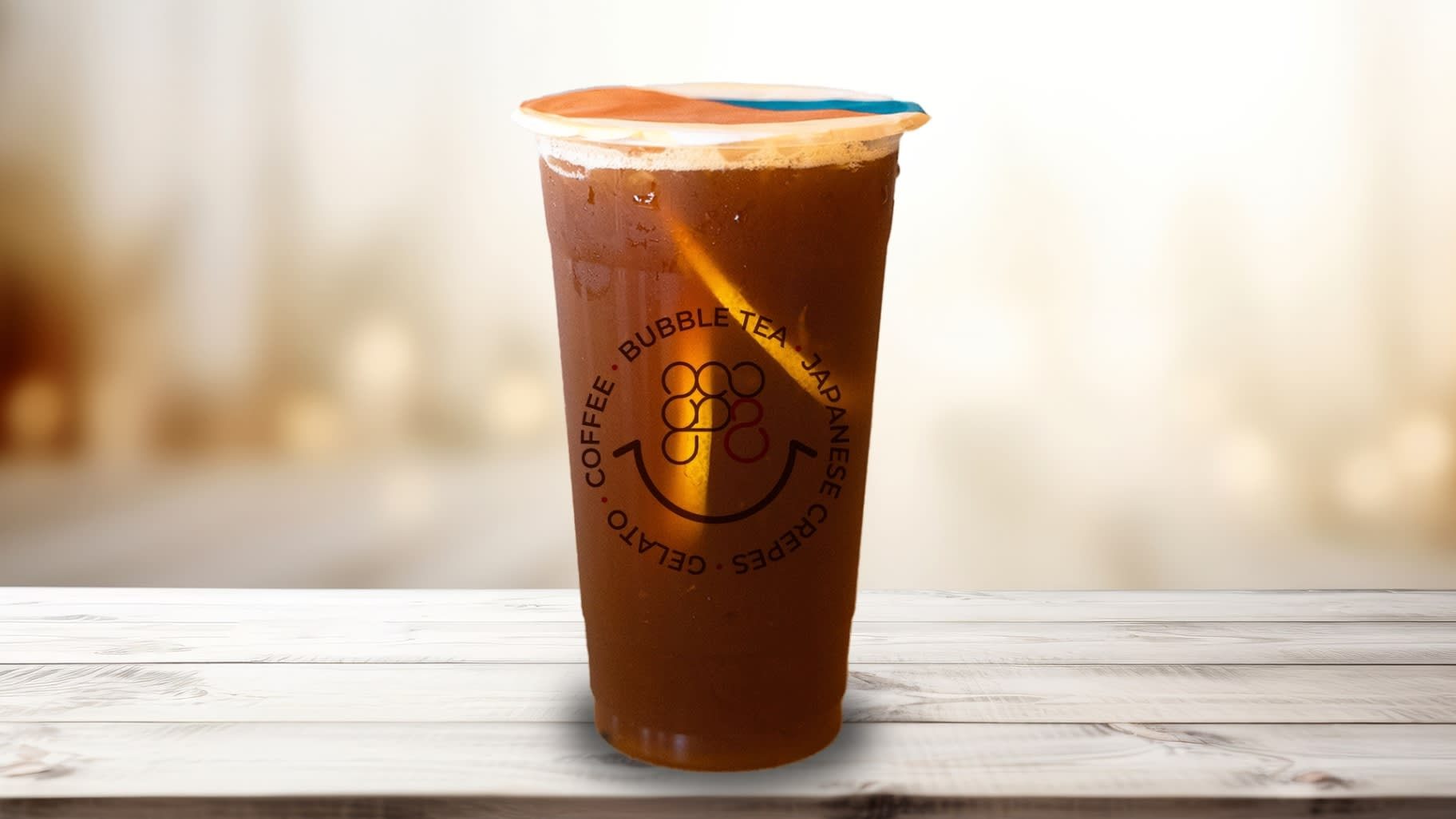Tropical Fresh Fruit Tea.