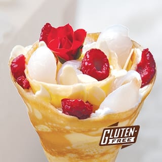 20. Lychee Valentine Crepe