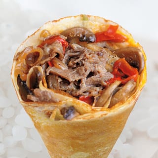Philly Cheesesteak Crepe