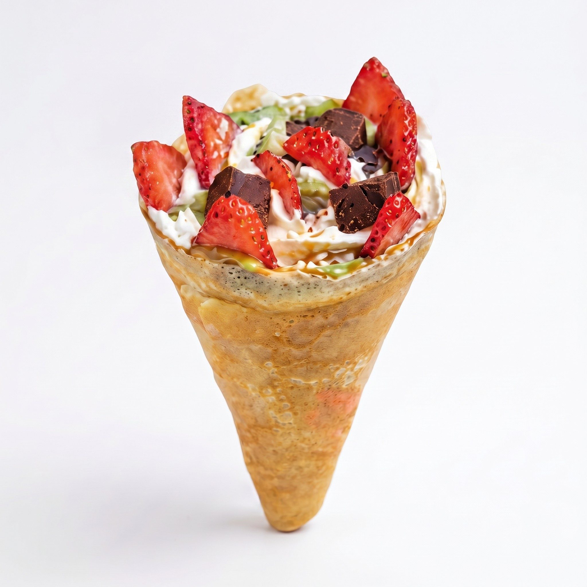 Matcha Stripe Chocolate Crêpe.