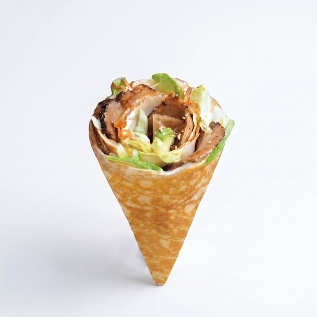 Tokyo Pork Belly Crêpe.