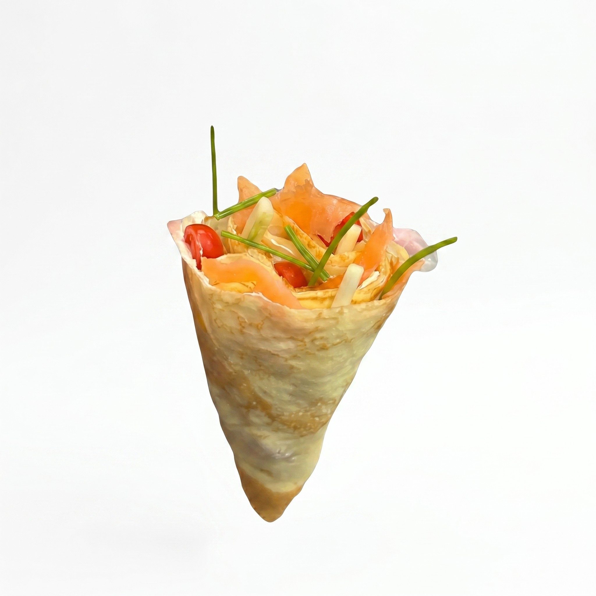 Eight Turn Lox Crêpe.