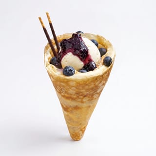 NY Blueberry Cheesecake Crêpe