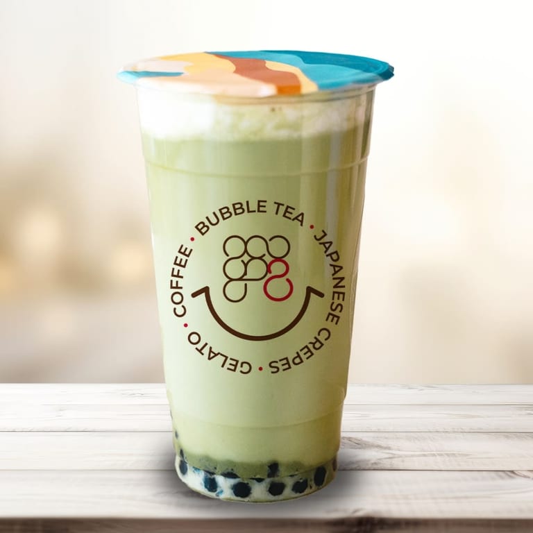 Delicious Matcha Milk Tea