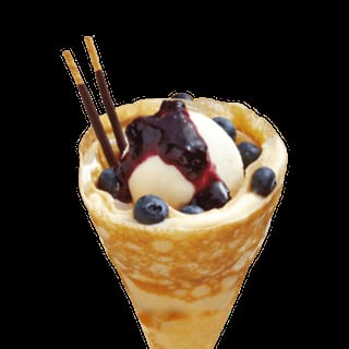 NY Blueberry Cheesecake Crêpe