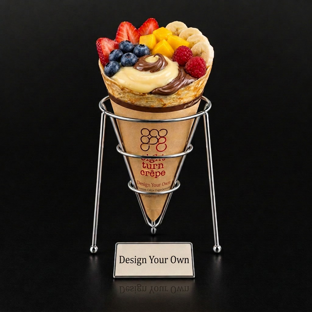 Create your own Sweet Crepe.