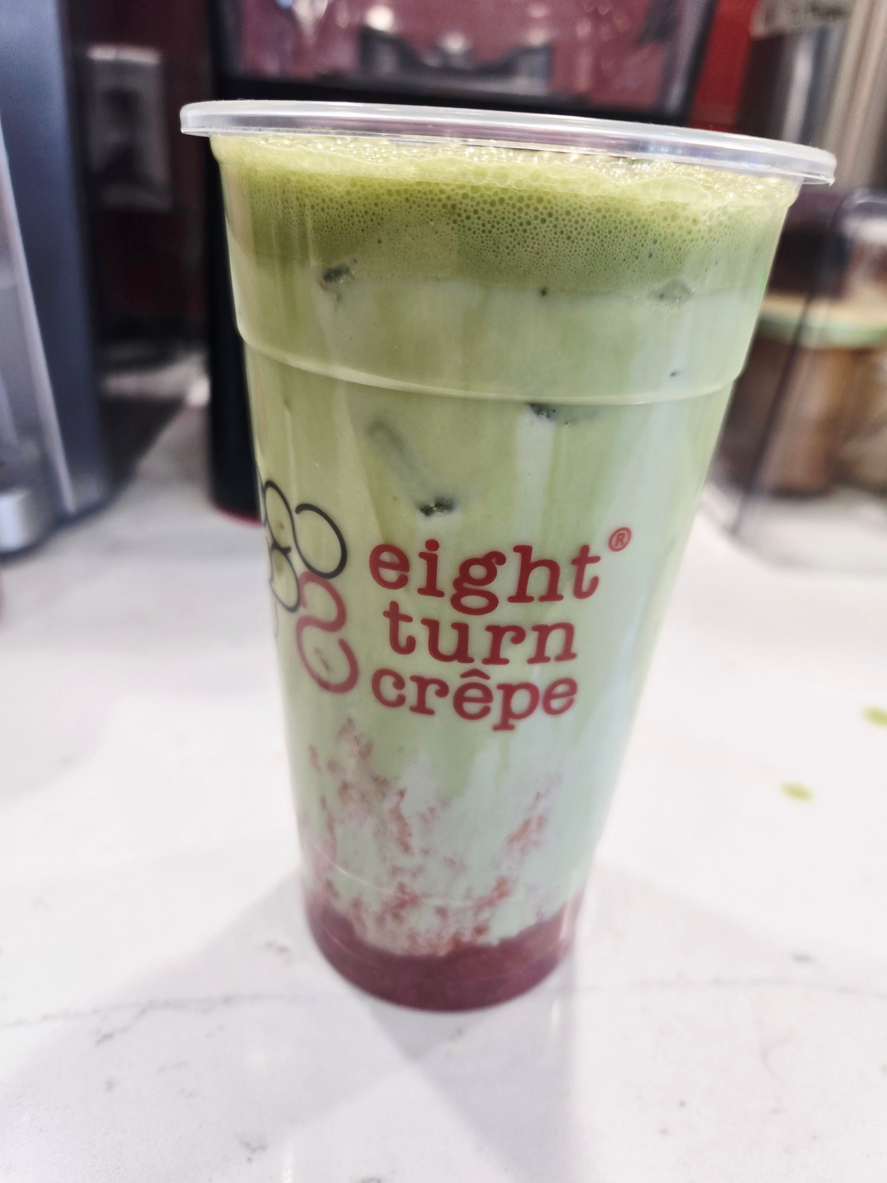 Strawberry Matcha.