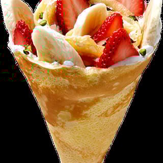 Strawberry Banana Crepe