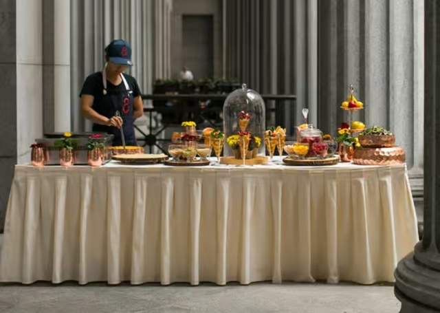 Request on-site catering