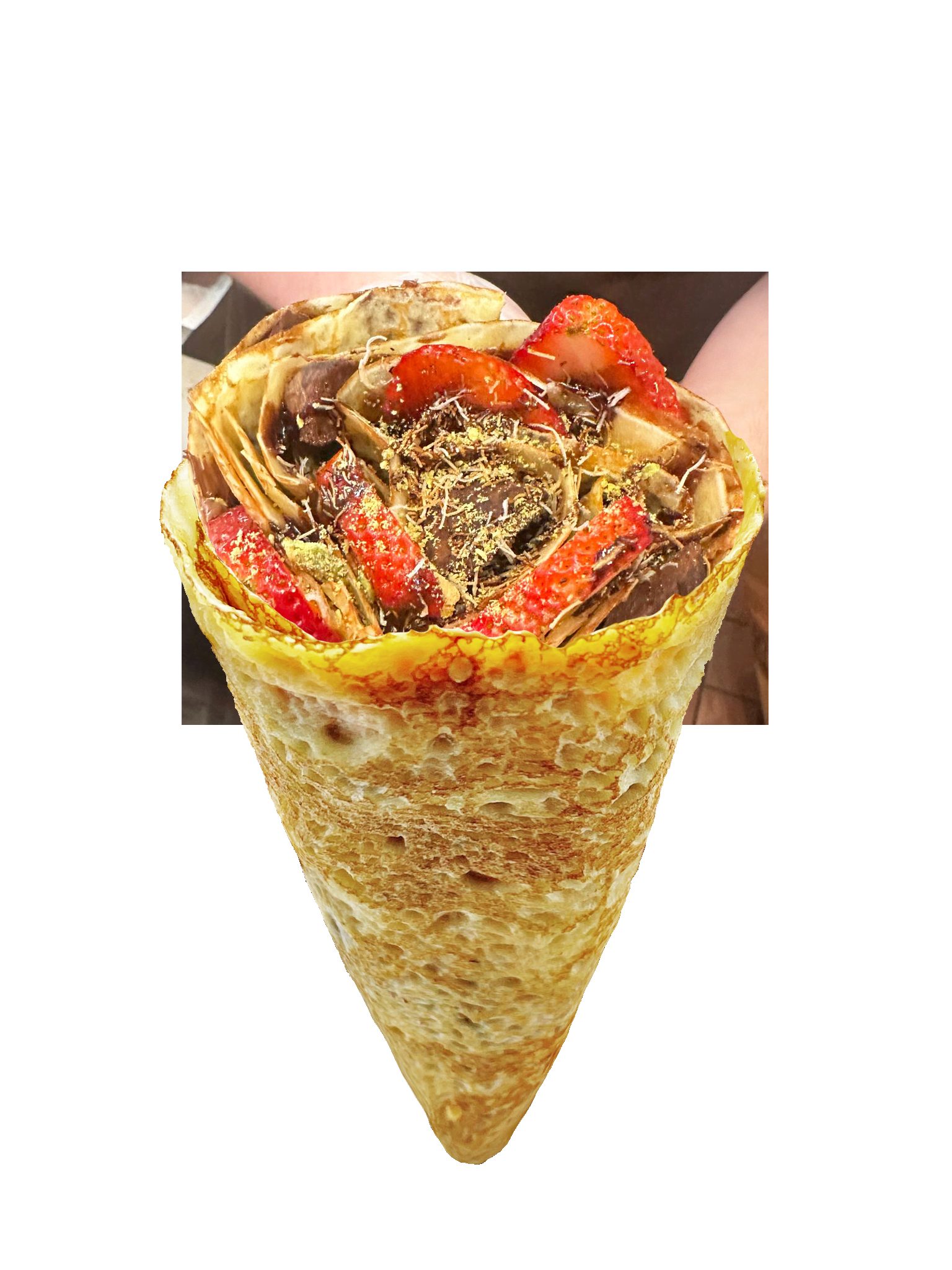 Dubai Chocolate Crepe.