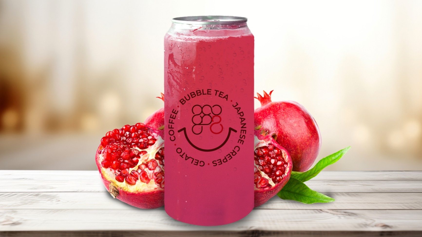 Passion Sparkling Juice.