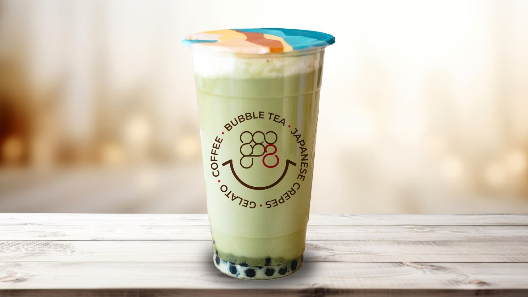 Matcha Milk Tea.