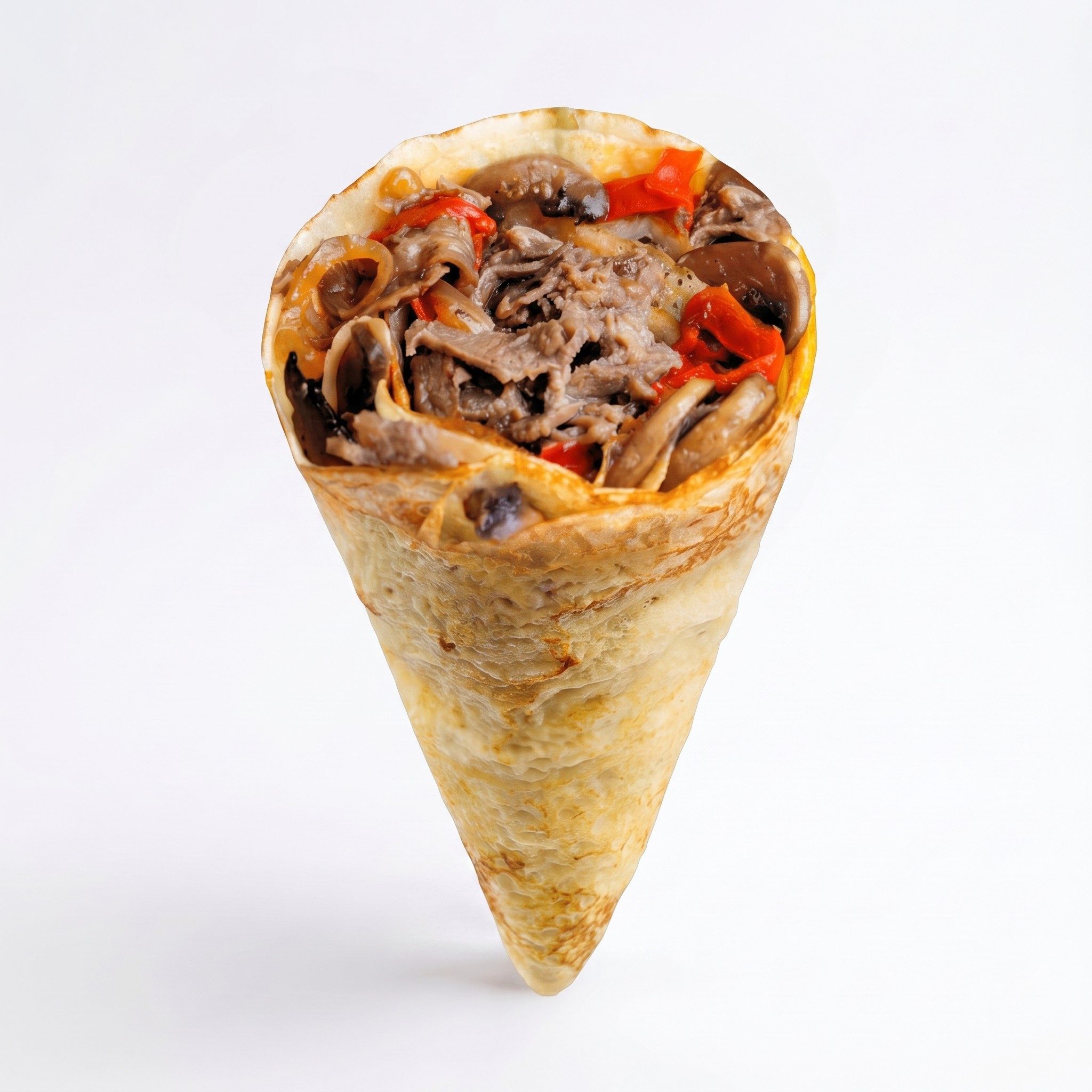 Philly Cheesesteak Crêpe.