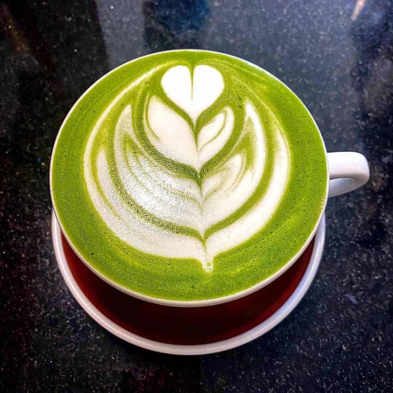 Delicious Matcha Latte Experience