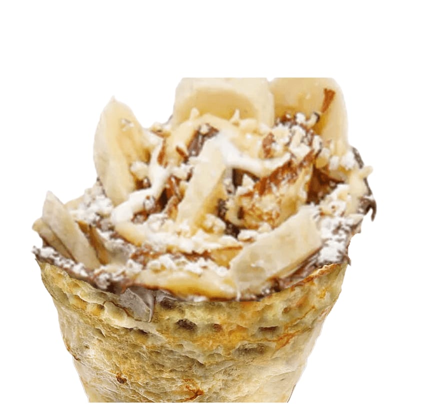 Almond Banana Nutella.