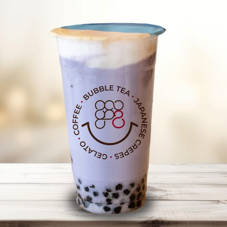 Indulge in Taro Milk Tea