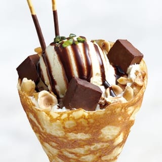 Chocolate Nut Party Crepe
