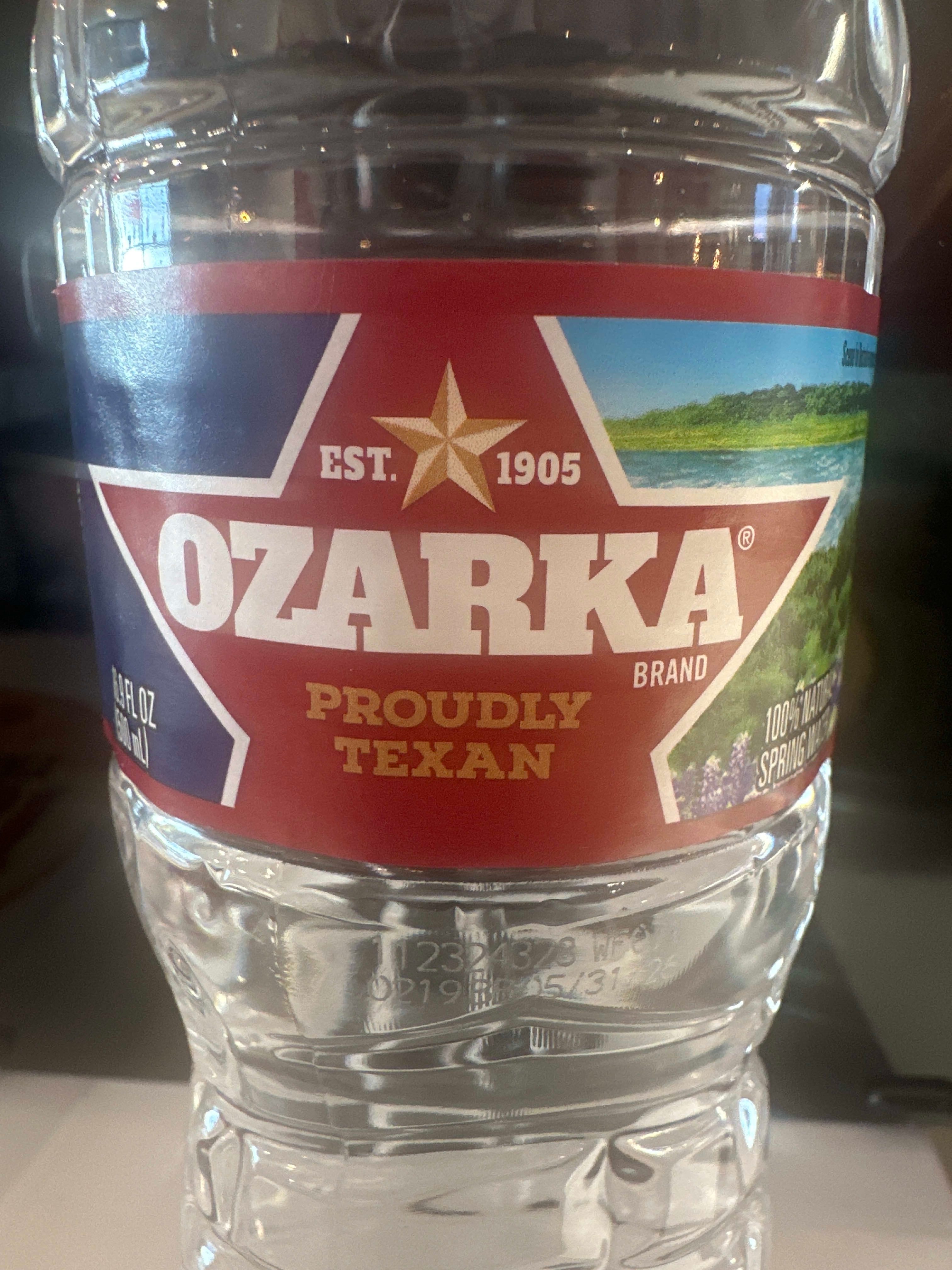 Bottled Water.