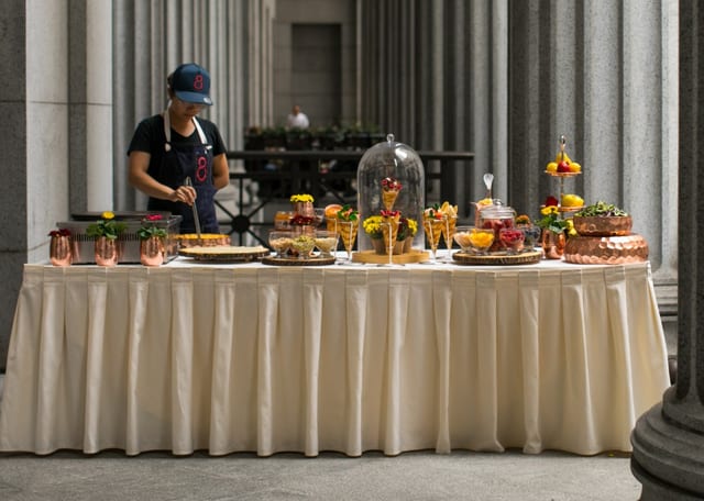 Request on-site catering