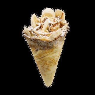 Almond Banana Nutella Crepe