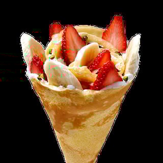 Strawberry Banana Crêpe