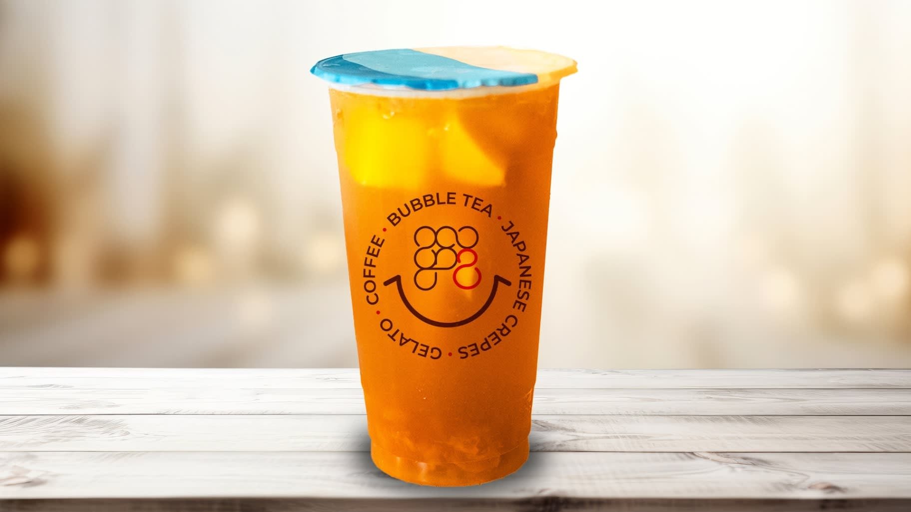 Mango Fresh Fruit Tea.