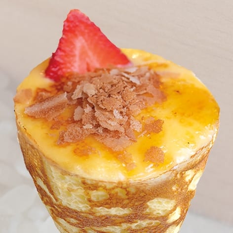 18. Crêpe Brûlée.