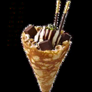 12. Chocolate Nut Party Crepe