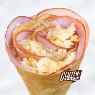 2. Osaka Ham or Turkey & Cheese Crepe (GF)