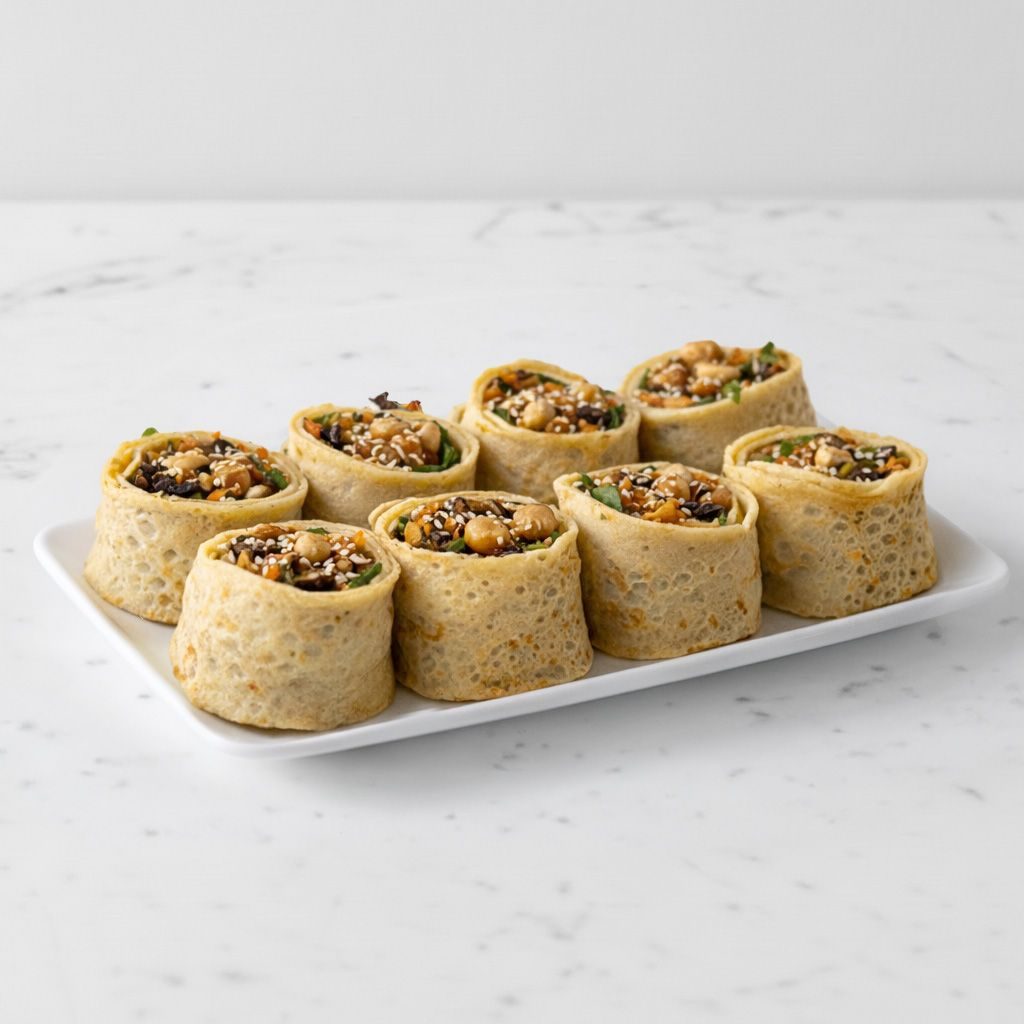 Savory Sushi Crepes.