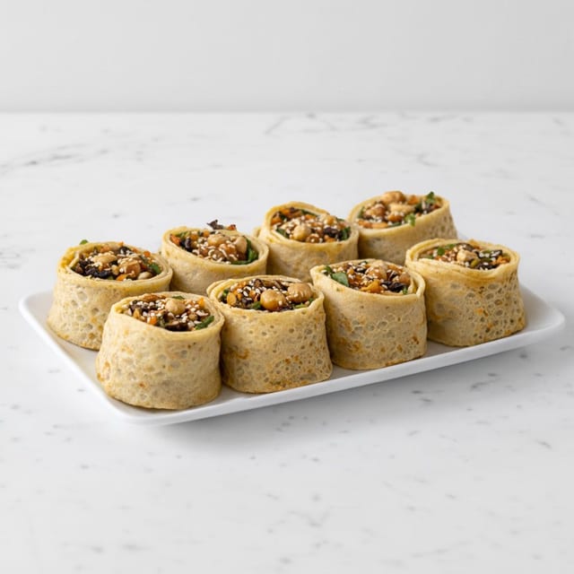 Savory Sushi Crepes.