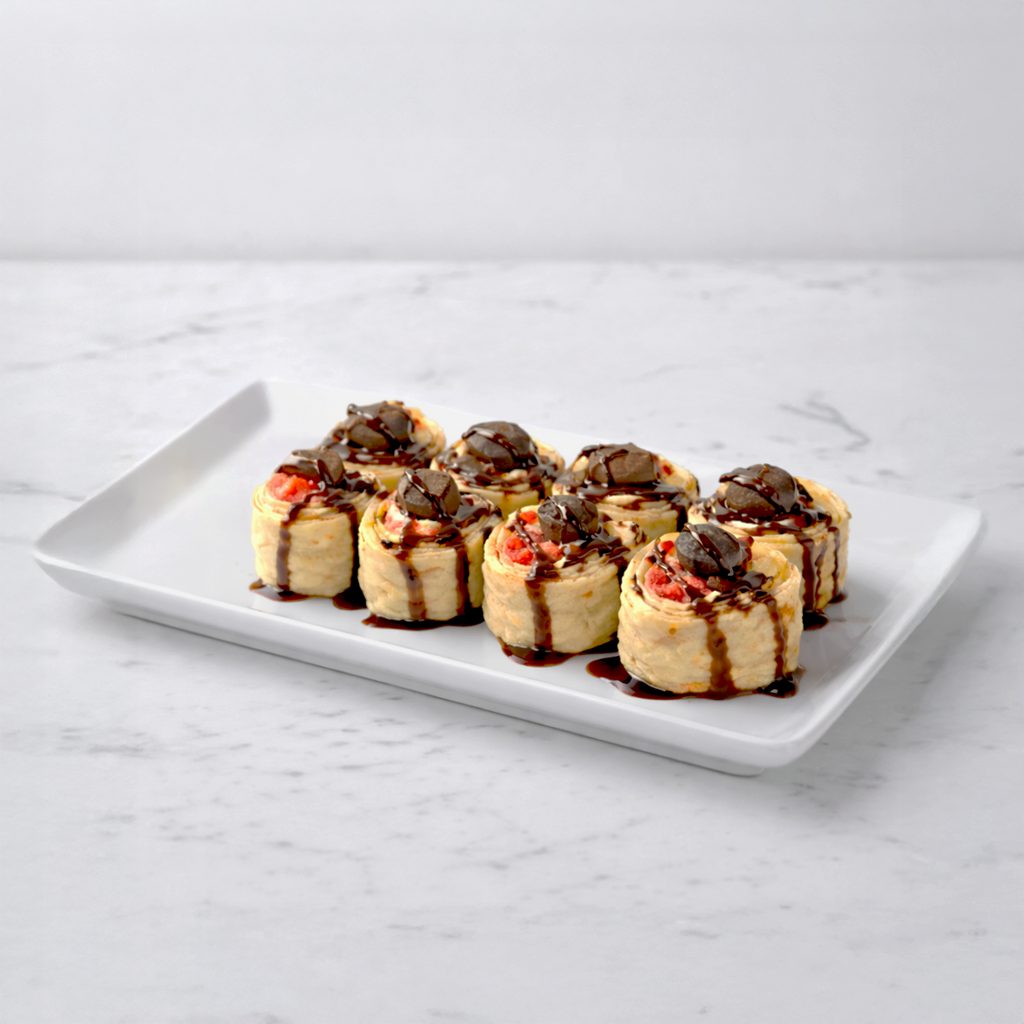 Sweet Sushi Crepes.