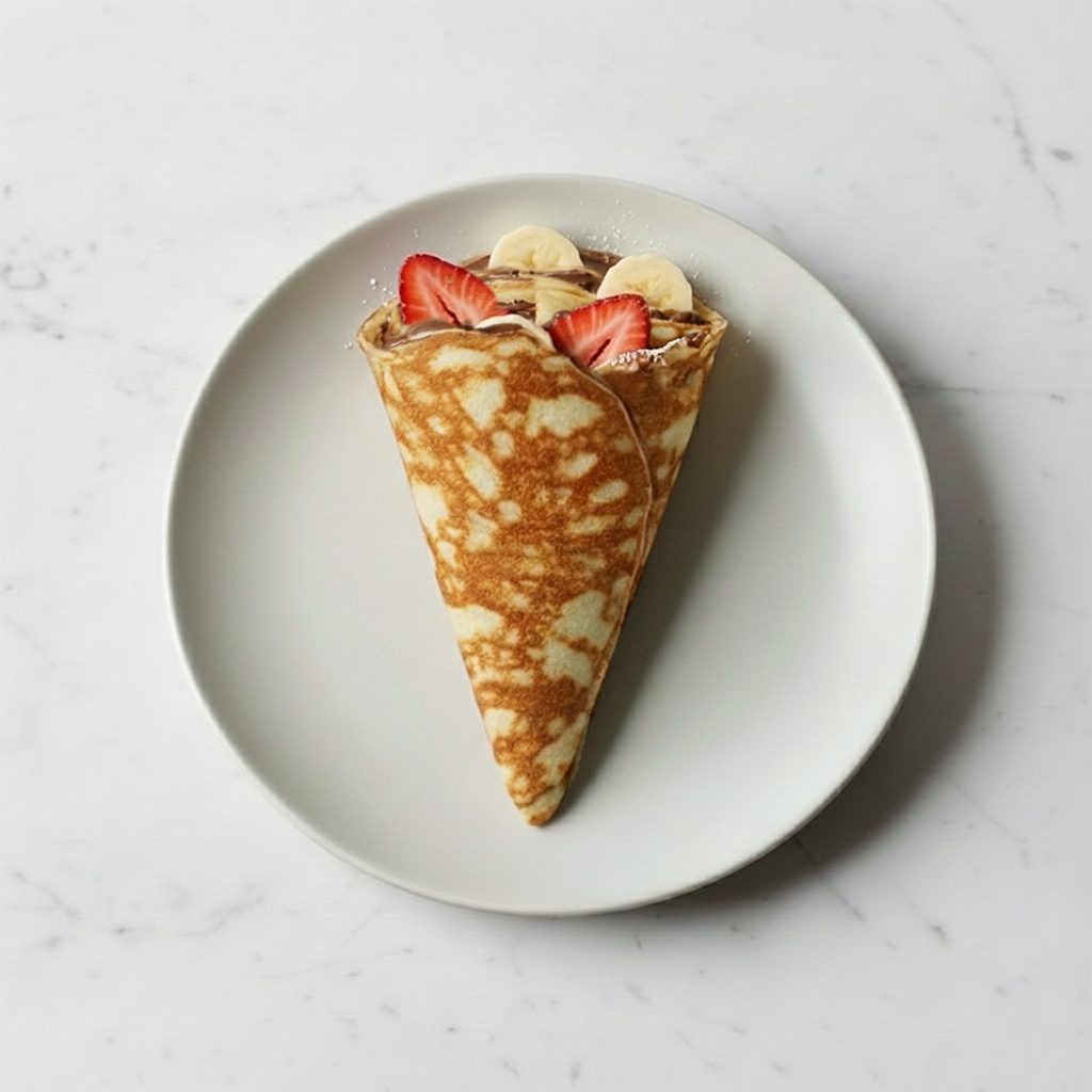 Create your own Sweet Crepe.
